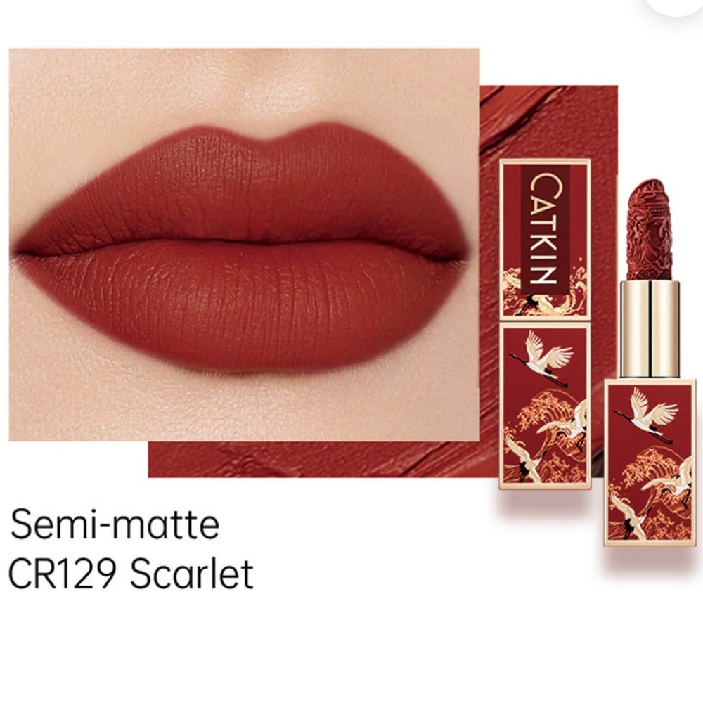 NWT CATKIN Rouge Carving Lipstick in CR129